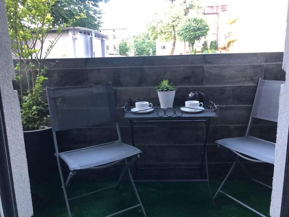 Apartamenty Garden スウプスク エクステリア 写真
